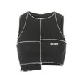 thumbnail image 1 of Franhais Women's Sexy Crop Tank Top, Casual Patchwork Geometric Lines Sleeveless Stretchy Basic Tee Top, 1 of 10
