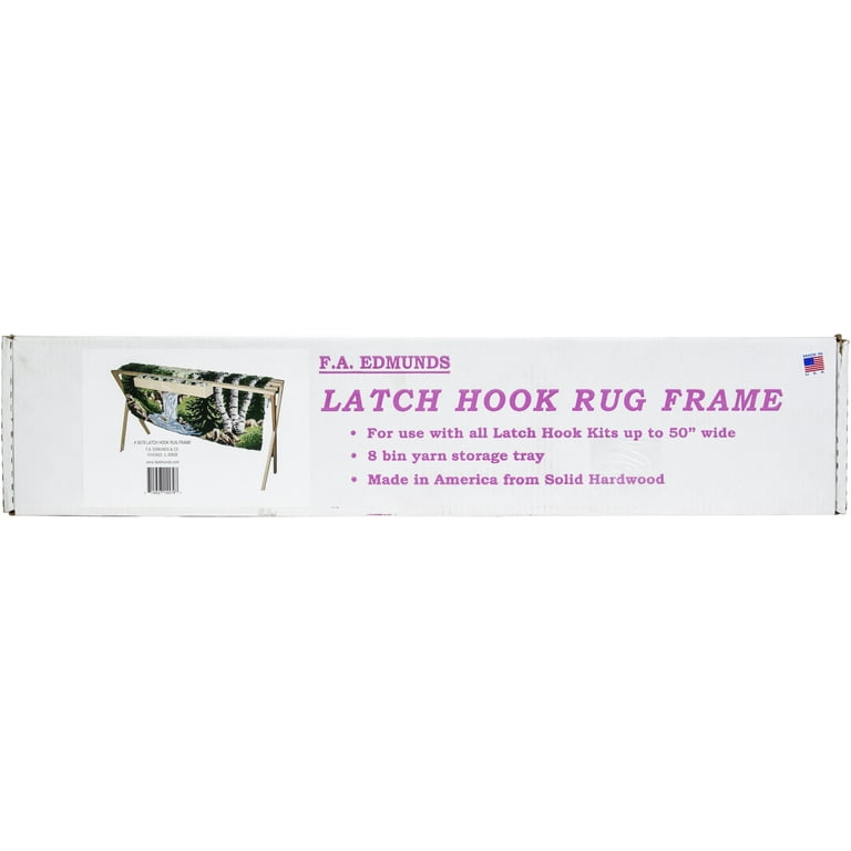 DeLovely Rug Hooking Lap/Floor Frame Instructions – Little House Rugs