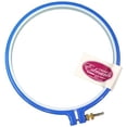 thumbnail image 1 of Frank A. Edmunds Plastic Embroidery Hoop 6"-Blue, 1 of 1