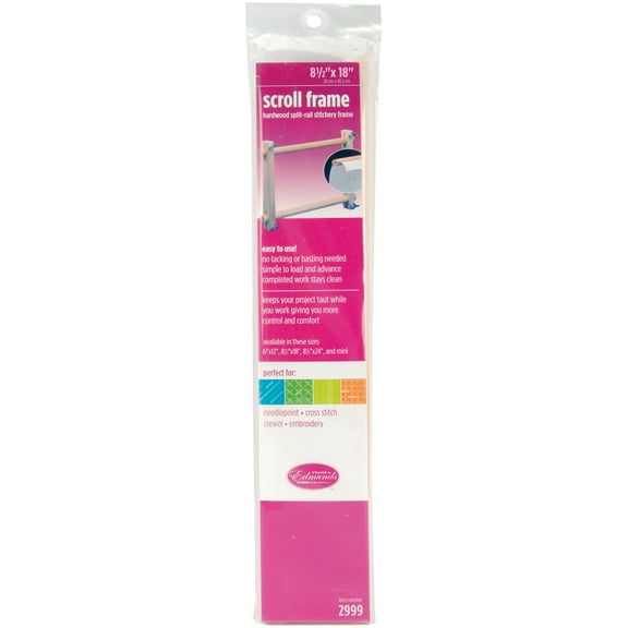 Frank A. Edmunds Split Rail Scroll Frame -8.5"X18"