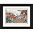 thumbnail image 1 of Frank Arthur Nankivell 18x13 Black Ornate Wood Framed Double Matted Museum Art Print Titled - Like a Chinese Play, it Goes on Forever (1909), 1 of 5