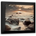 thumbnail image 1 of Frank, Assaf 12x12 Black Modern Framed Museum Art Print Titled - Midnight Sunrise, 1 of 5
