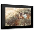 thumbnail image 1 of Frank, Assaf 14x12 Black Modern Framed Museum Art Print Titled - Horse in forest, 1 of 5