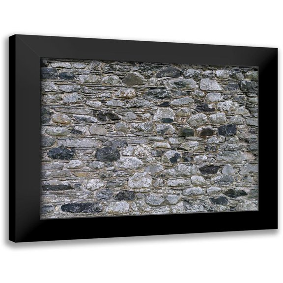 Frank, Assaf 14x12 Black Modern Framed Museum Art Print Titled - Stone wall