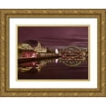 thumbnail image 1 of Frank, Assaf 14x12 Gold Ornate Wood Framed with Double Matting Museum Art Print Titled - The Sage Gateshead and the Tyne bridge, Newcastle Upon Tyne, FTBR-1879, 1 of 4