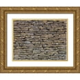 thumbnail image 1 of Frank, Assaf 14x12 Gold Ornate Wood Framed with Double Matting Museum Art Print Titled - Stone wall background, 1 of 4