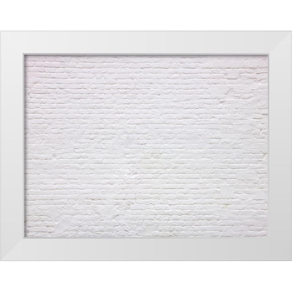 Frank, Assaf 14x12 White Modern Wood Framed Museum Art Print Titled - Brickwall