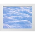 thumbnail image 1 of Frank, Assaf 14x12 White Modern Wood Framed Museum Art Print Titled - Snow, 1 of 4