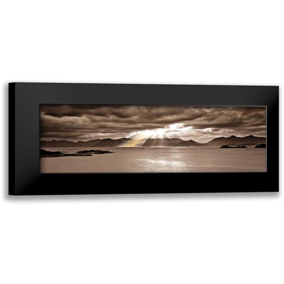 Frank, Assaf 14x7 Black Modern Framed Museum Art Print Titled - Divinity