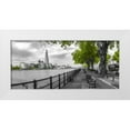 thumbnail image 1 of Frank, Assaf 14x8 White Modern Wood Framed Museum Art Print Titled - Thames promenade with The Shard in background, London, UK, 1 of 4