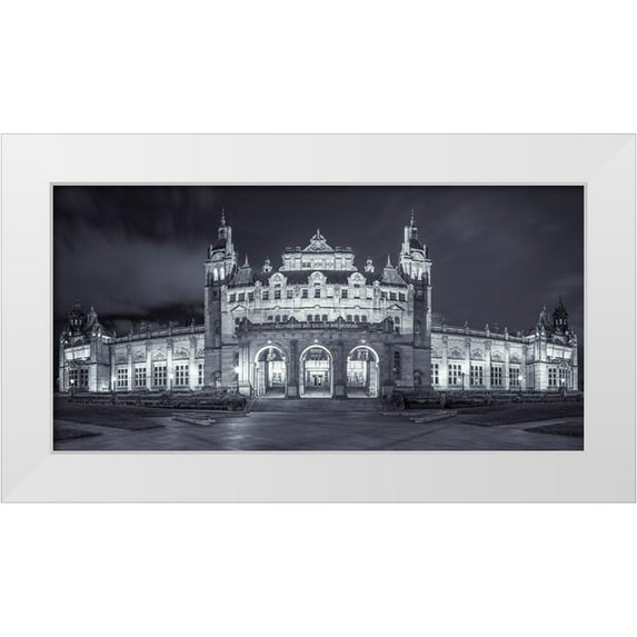 Frank, Assaf 14x9 White Modern Wood Framed Museum Art Print Titled - The Kelvingrove Art Gallery and Museum in Glasgow