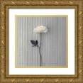thumbnail image 1 of Frank, Assaf 15x15 Gold Ornate Wood Framed with Double Matting Museum Art Print Titled - Rose on table, 1 of 4