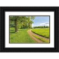 thumbnail image 1 of Frank, Assaf 18x13 Black Ornate Wood Framed with Double Matting Museum Art Print Titled - Greenest Pastures, 1 of 4