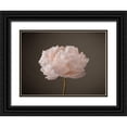 thumbnail image 1 of Frank, Assaf 18x15 Black Ornate Wood Framed with Double Matting Museum Art Print Titled - Peony flower, 1 of 4