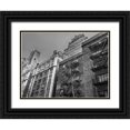 thumbnail image 1 of Frank, Assaf 18x15 Black Ornate Wood Framed with Double Matting Museum Art Print Titled - Residence buildings in Manhattan, New York City, 1 of 4