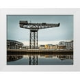 thumbnail image 1 of Frank, Assaf 18x15 White Modern Wood Framed Museum Art Print Titled - Finnieston crane on River Clyde, Glasgow, FTBR-1889, 1 of 4