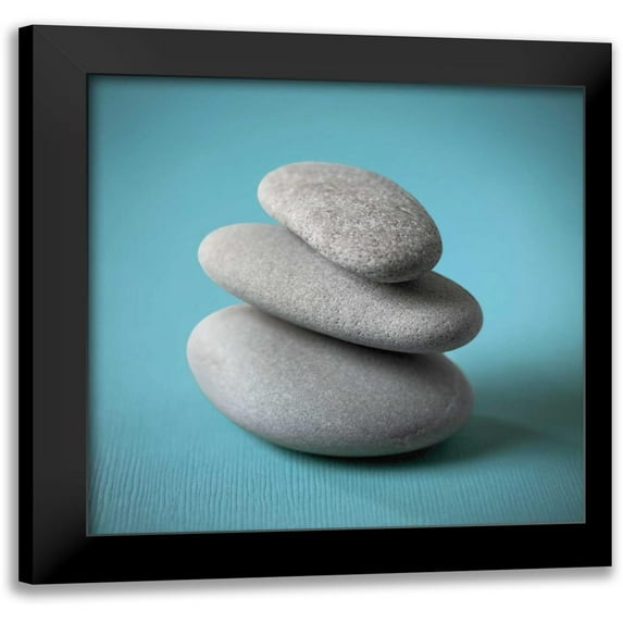 Frank, Assaf 20x20 Black Modern Framed Museum Art Print Titled - Rock Art I