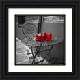 thumbnail image 1 of Frank, Assaf 20x20 Black Ornate Wood Framed with Double Matting Museum Art Print Titled - Bunch of roses on a table, 1 of 4