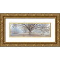 thumbnail image 1 of Frank, Assaf 24x11 Gold Ornate Wood Framed with Double Matting Museum Art Print Titled - Canal through forest, 1 of 4