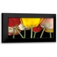 thumbnail image 1 of Frank, Assaf 24x14 Black Modern Framed Museum Art Print Titled - Sunshine Tulips, 1 of 5