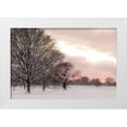 thumbnail image 1 of Frank, Assaf 24x17 White Modern Wood Framed Museum Art Print Titled - Rosy Sunset, 1 of 4