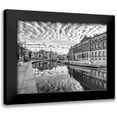thumbnail image 1 of Frank, Assaf 24x19 Black Modern Framed Museum Art Print Titled - Amsterdam-reflections, 1 of 5