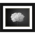 thumbnail image 1 of Frank, Assaf 24x19 Black Ornate Wood Framed with Double Matting Museum Art Print Titled - Peony flower, 1 of 4