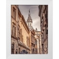 thumbnail image 1 of Frank, Assaf 25x32 White Modern Wood Framed Museum Art Print Titled - Old town in Rome-Italy, 1 of 4