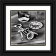 thumbnail image 1 of Frank, Assaf 26x26 Black Ornate Wood Framed with Double Matting Museum Art Print Titled - Corks II, 1 of 4