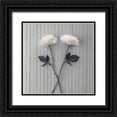 thumbnail image 1 of Frank, Assaf 26x26 Black Ornate Wood Framed with Double Matting Museum Art Print Titled - Roses on table, 1 of 4