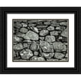 thumbnail image 1 of Frank, Assaf 32x25 Black Ornate Wood Framed with Double Matting Museum Art Print Titled - Stone wall, 1 of 4