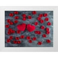 thumbnail image 1 of Frank, Assaf 32x25 White Modern Wood Framed Museum Art Print Titled - Creatrive Heart shape symbol, 1 of 4
