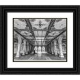 thumbnail image 1 of Frank, Assaf 32x26 Black Ornate Wood Framed with Double Matting Museum Art Print Titled - Bethesda Terrace in Central park, New York, 1 of 4