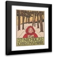 thumbnail image 1 of Frank Berkeley Smith 15x18 Black Modern Framed Museum Art Print Titled - St. Nicholas Christmas Number (1896), 1 of 5