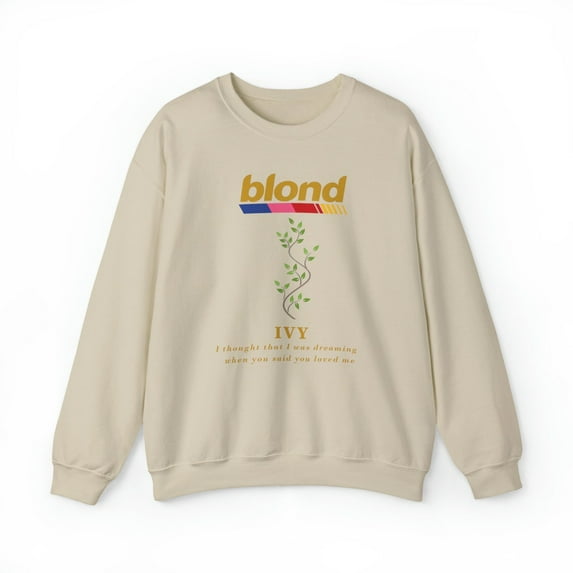 Frank Blond IVY Sweatshirt, Orange channel Shirt, Sand Color, Size XL