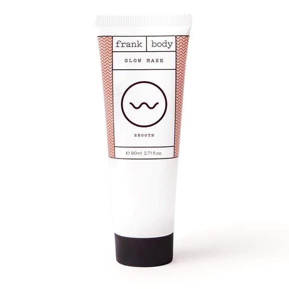Frank Body Glow Mask,Naturally Derived, Ultra-Hydrating 5min Face Mask,Soothes Skin Instantly, Fights Puffiness & Moisturizes,Made With Shea & Cocoa Butters,80ml -- 2.71oz