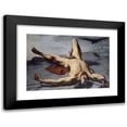thumbnail image 1 of Frank Buchser 14x11 Black Modern Framed Museum Art Print Titled - Prometheus Forged on a Rock (1855), 1 of 5