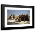 thumbnail image 1 of Frank Buchser 18x13 Black Modern Framed Museum Art Print Titled - Asceticism and the Joy of Living (1865), 1 of 5