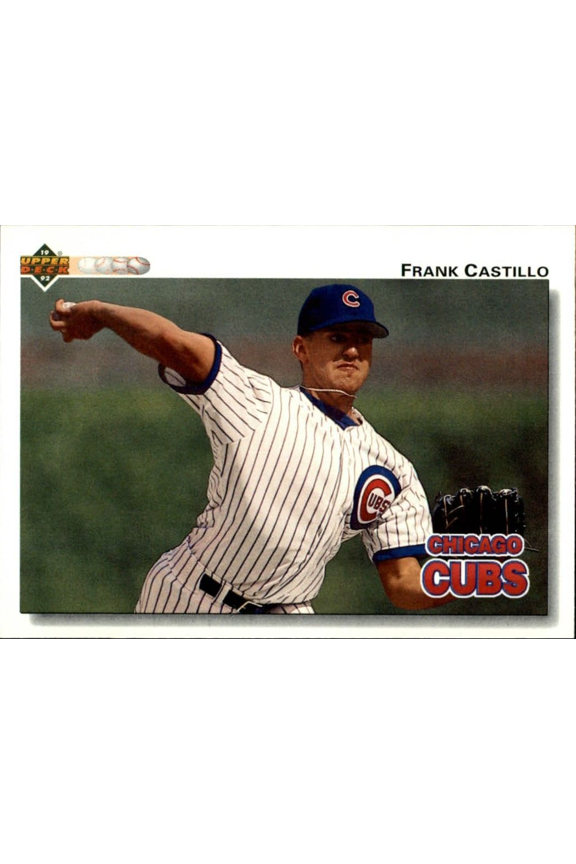 Frank Castillo 1992 Upper Deck MLB #526 Baseball Card Chicago Cubs