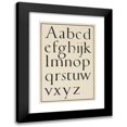thumbnail image 1 of Frank Chouteau Brown 13x18 Black Modern Framed Museum Art Print Titled - Italian Small Letters (1902), 1 of 5