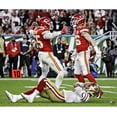 thumbnail image 1 of Frank Clark Kansas City Chiefs Unsigned Super Bowl LIV Play Celebration Photograph, 1 of 1