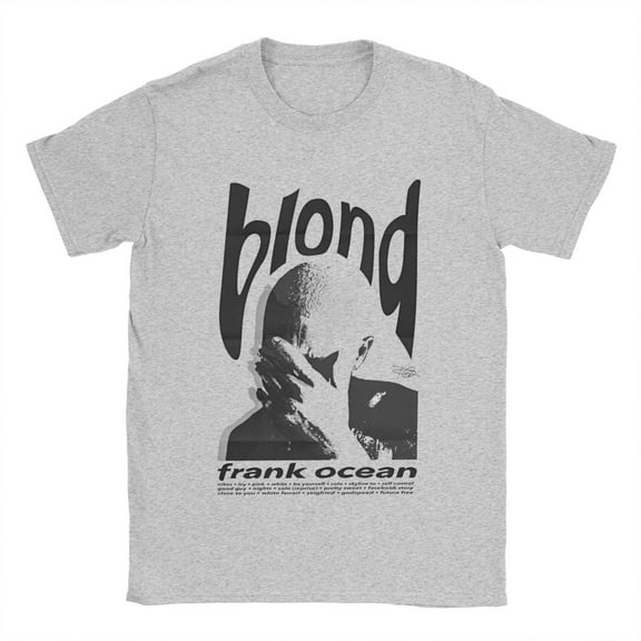Frank Cotton Ocean popular Rapper Tshirts Men Women Casual T-shirts Male Fashion Rap Novelty Blond T Shirts Tour 2025 Tees