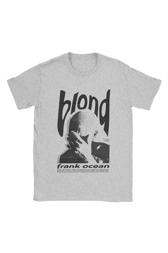 Frank Cotton Ocean popular Rapper Tshirts Men Women Casual T-shirts Male Fashion Rap Novelty Blond T Shirts Tour 2025 Tees