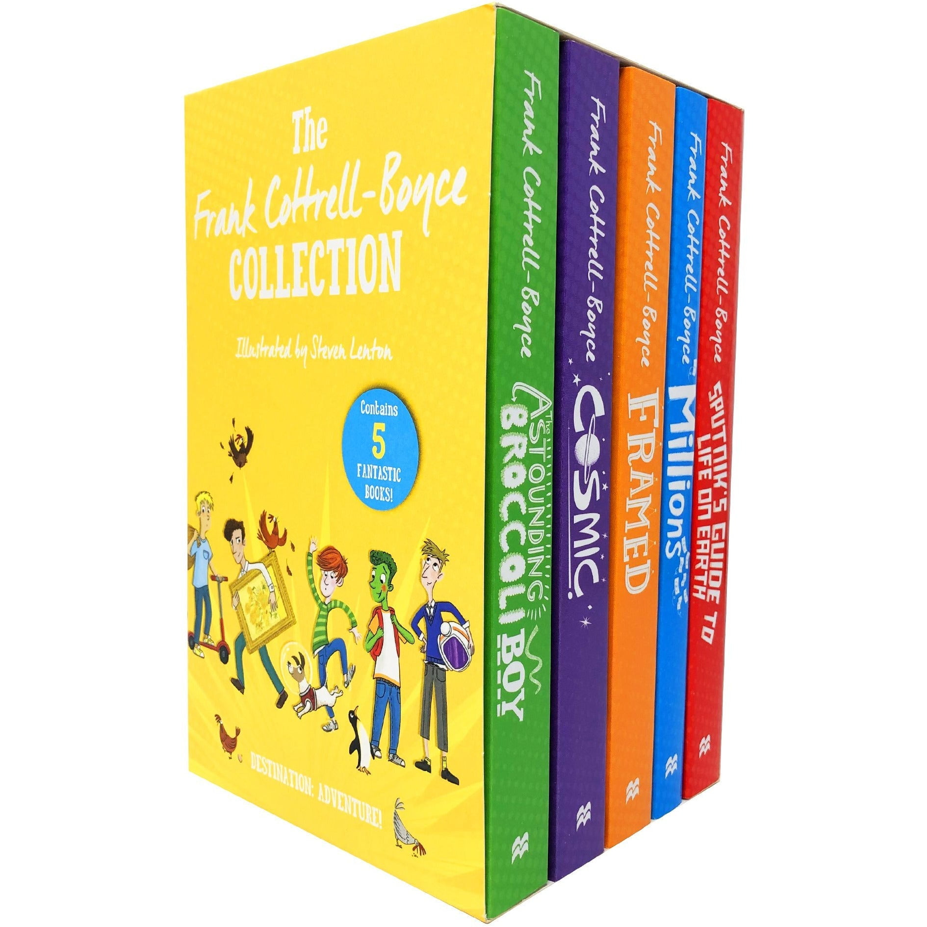 Frank Cottrell Boyce Collection 5 Books Box Set Cosmic, Millions, Framed, Sputniks Guide to Life