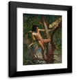 thumbnail image 1 of Frank Earle Schoonover 11x14 Black Modern Framed Museum Art Print Titled - Ahuitzotl and the Ocelot (1917), 1 of 5