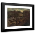 thumbnail image 1 of Frank Edwin Scott 14x12 Black Modern Framed Museum Art Print Titled - The Blue Hour in Paris, 1 of 5