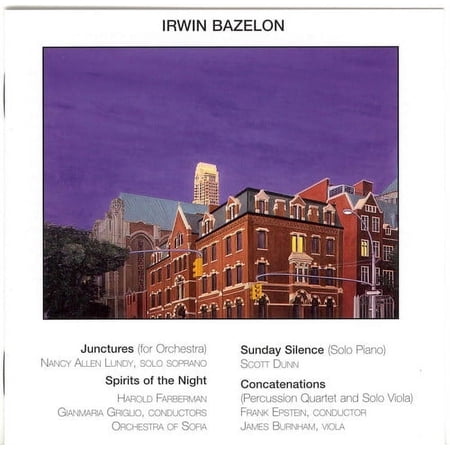 Frank Epstein - Music of Irwin Bazelon - Music & Performance - CD