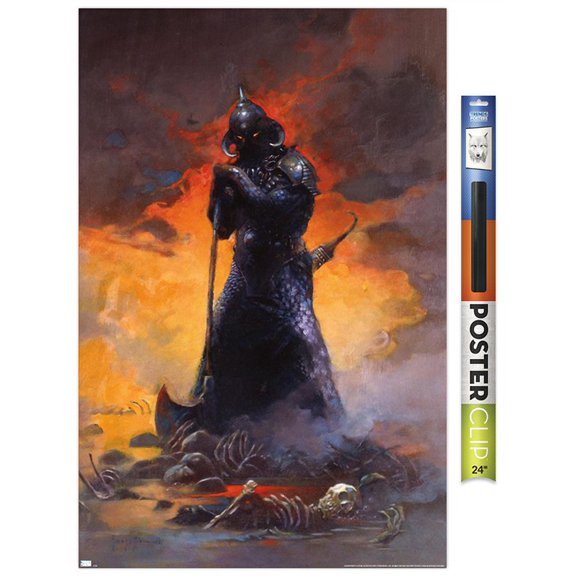 Frank Frazetta - Death Dealer 3 Wall Poster, 22.375" x 34"