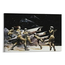 Frank Frazetta Painting Print Canvas Art Poster (20) Print Photo Art Painting Canvas Poster Home Decorative Bedroom Modern Decor Posters Gifts 20x30inch(50x75cm)