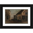 thumbnail image 1 of Frank Henry Shapleigh 24x16 Black Ornate Framed Double Matted Museum Art Print Titled: Baya Lane, St. Augustine, Florida (1887), 1 of 5